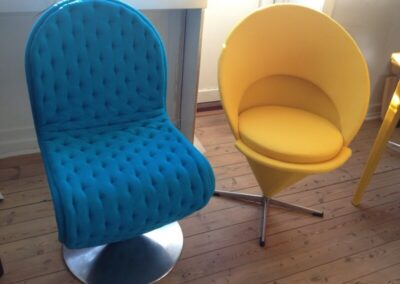 Verner Panton - 123 Dining chair & Kræmmerhuset