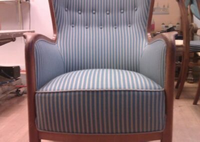 Lænestol med Olmerdug